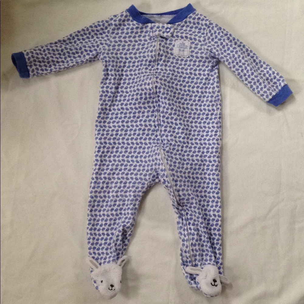 My first Easter pajamas-9 months